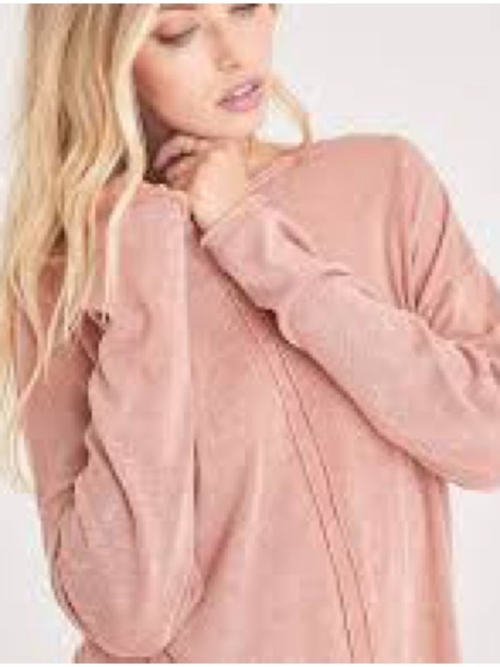Project Social T Women's Long Sleeve Tee in Dusty Rose